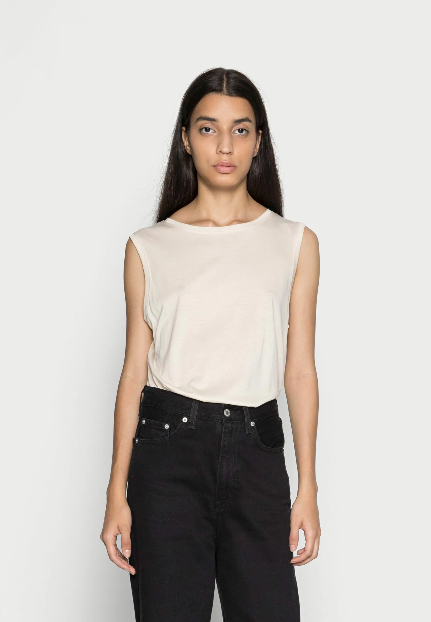 Coupon 🎁 Prix Affortable ARKET TOP - Débardeur t shirt couleur unie women ⌛ 3 Coupon 🎁 Prix Affortable ARKET TOP - Débardeur t shirt couleur unie women ⌛