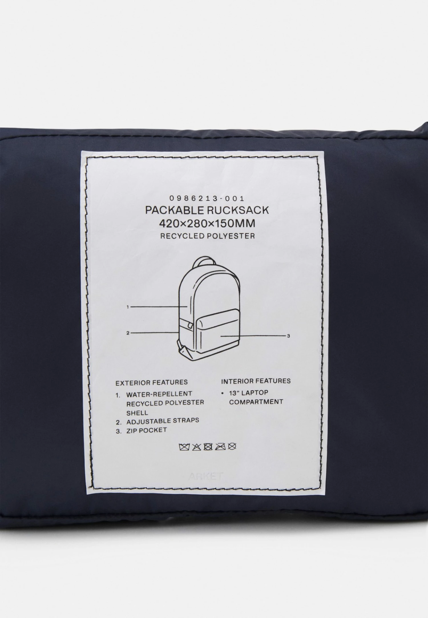 Budget ⭐ ARKET UNISEX - Sac à dos Prix Réduit backpack poche pour pc portable 13 pouces 👍 6 Budget ⭐ ARKET UNISEX - Sac à dos Prix Réduit backpack poche pour pc portable 13 pouces 👍 – Image 4