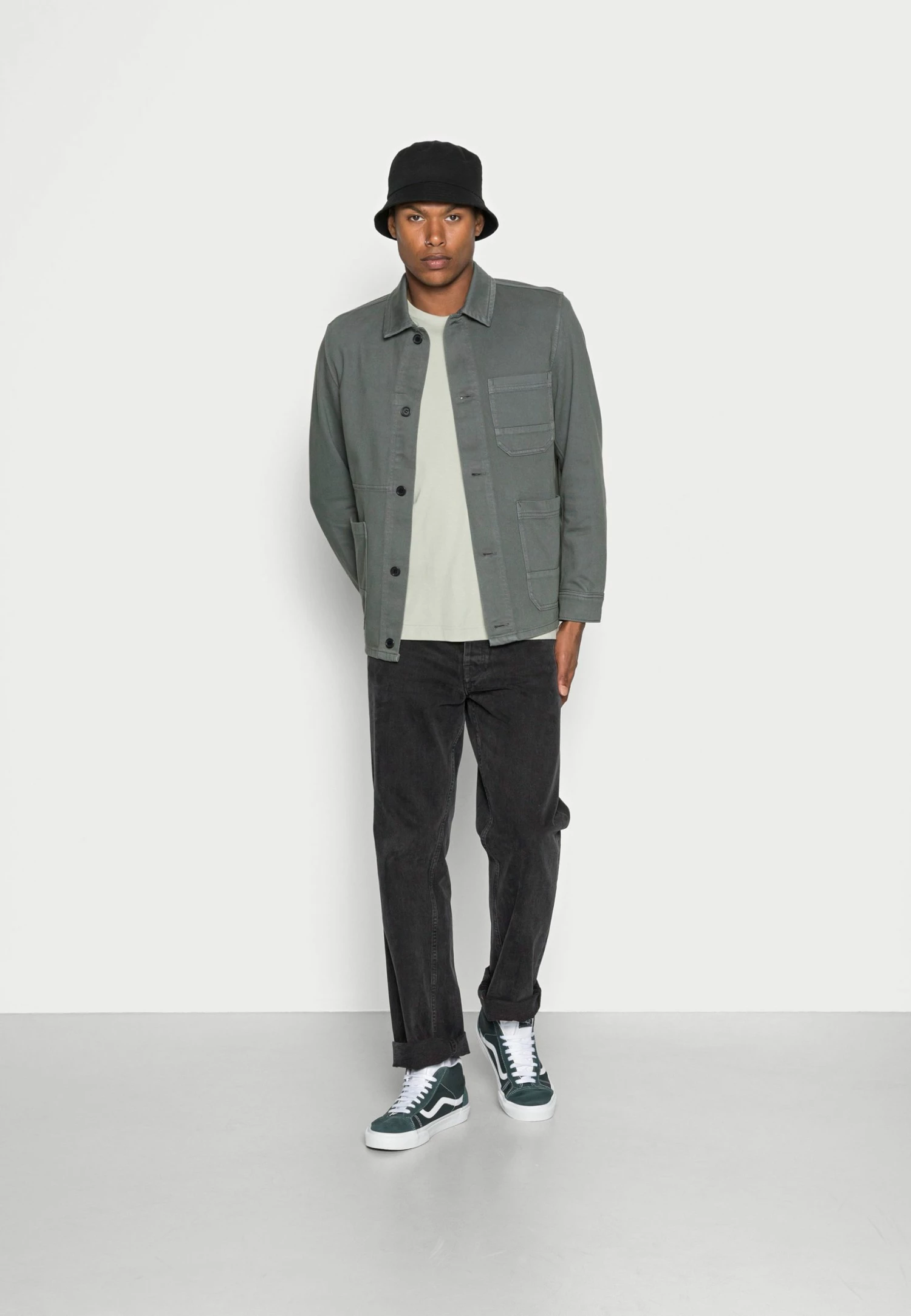 Offres ❤️ En promotion ARKET Veste en jean coat col kent men 🎉 4 Offres ❤️ En promotion ARKET Veste en jean coat col kent men 🎉 – Image 2