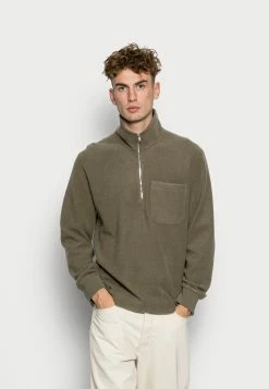 Vente flash 🤩 ARKET Sweatshirt Pas Cher pullover col camionneur men 🎉