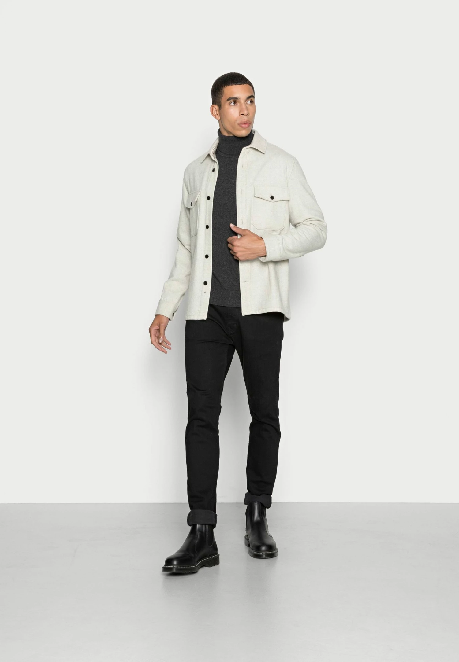 Sortie 🎁 ARKET Pullover Bonne Qualité col roulé men ✔️ 4 Sortie 🎁 ARKET Pullover Bonne Qualité col roulé men ✔️ – Image 2