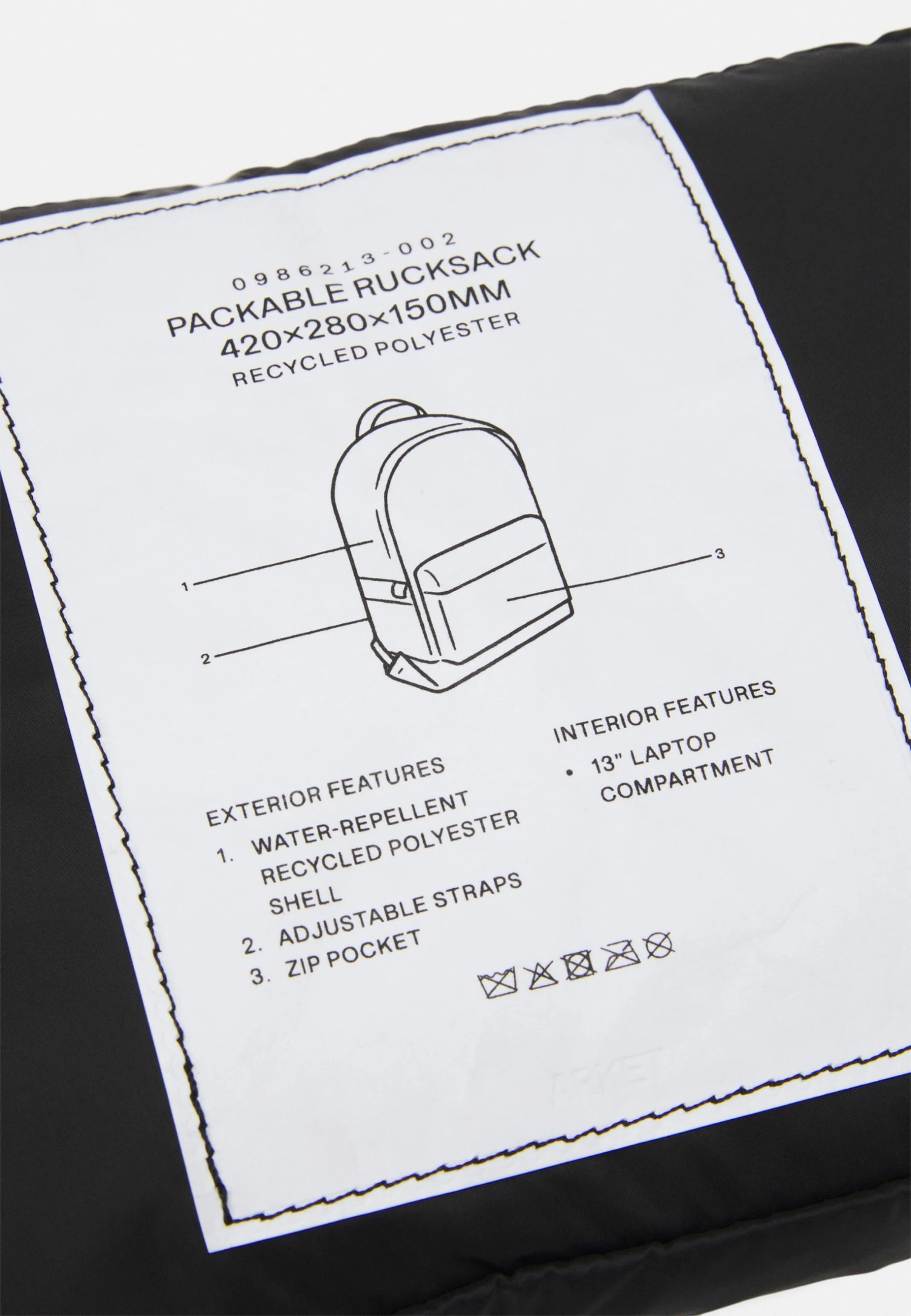 Promo 🧨 Excellente qualité ARKET UNISEX - Sac à dos backpack poche pour pc portable 13 pouces 👏 7 Promo 🧨 Excellente qualité ARKET UNISEX - Sac à dos backpack poche pour pc portable 13 pouces 👏 – Image 5