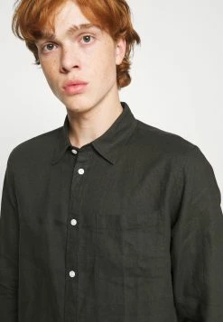 Nouveau ⭐ ARKET Prix Ourlé Linen Shirt - Chemise col kent men ⭐ 20 Nouveau ⭐ ARKET Prix Ourlé Linen Shirt - Chemise col kent men ⭐ -ARKET Soldes Boutique 92896958fd38442c89dec69f984b51c8