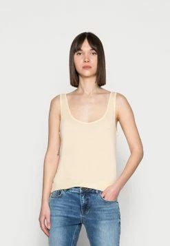 De gros 🔥 50% Off De Vente ARKET Débardeur t shirt encolure large ronde women ⭐