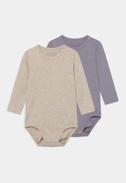 De gros ⌛ ARKET 2 PACK UNISEX - Body excellente qualité one piece underwear col rond kids 🤩 -ARKET Soldes Boutique ab18e2f5f75a4f0189bf1c9995850355