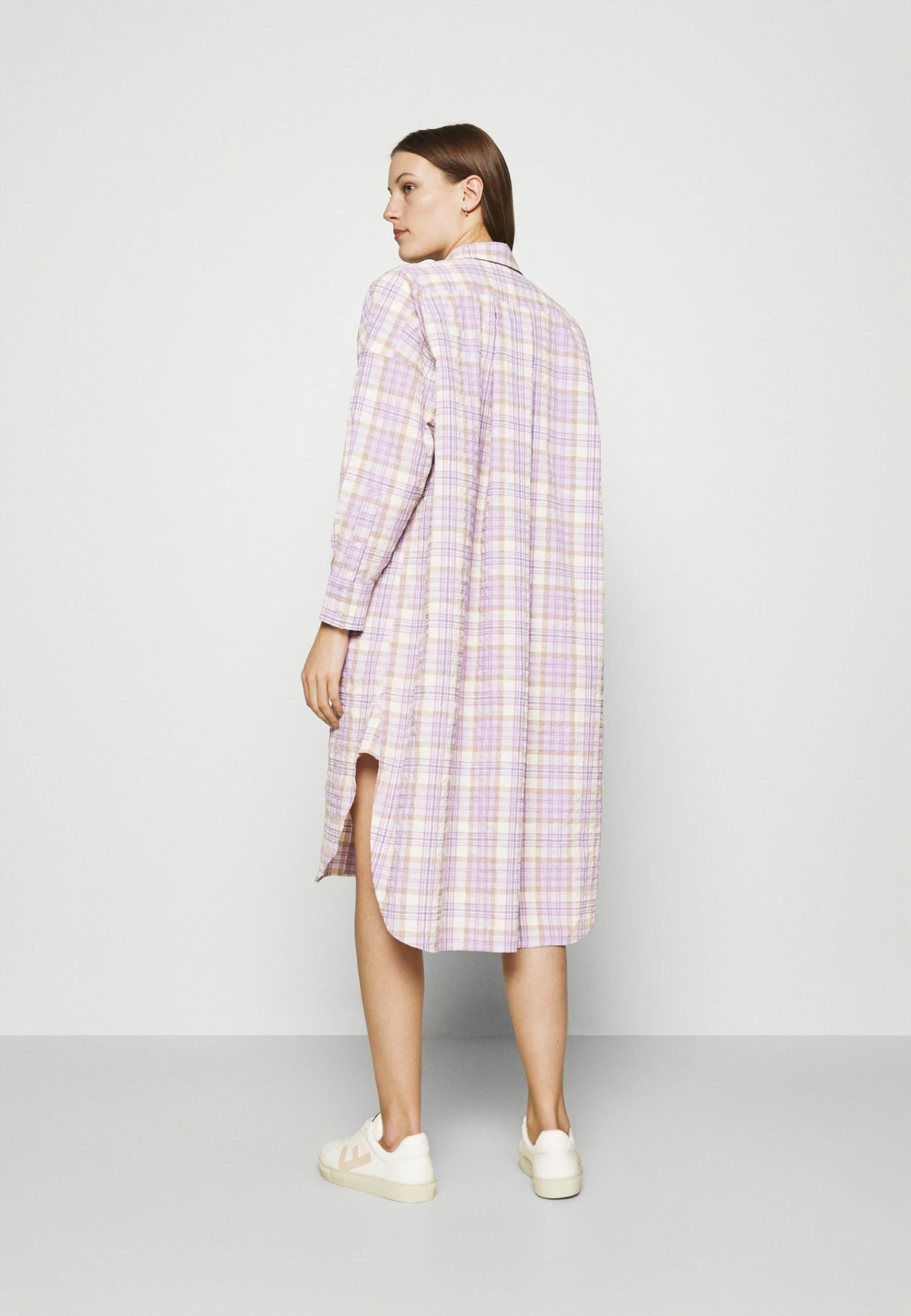 Promo 😍 Prix Cassé ARKET Robe chemise👗 dress col à revers women 🤩 5 Promo 😍 Prix Cassé ARKET Robe chemise👗 dress col à revers women 🤩 – Image 3