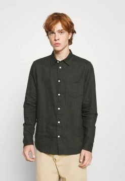 Nouveau ⭐ ARKET Prix Ourlé Linen Shirt - Chemise col kent men ⭐