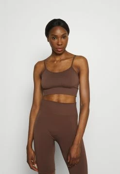 Bon marché 😀 ARKET Brassières de sport à maintien léger Prix Réduit bustier couleur unie women 🎁