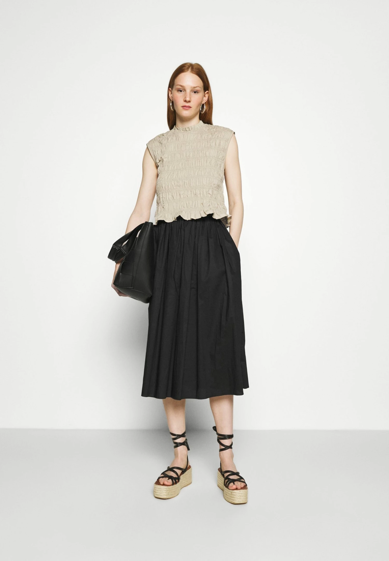 Sortie 🧨 ARKET Prix Refroidis SKIRT - Jupe trapèze couleur unie women ❤️ 4 Sortie 🧨 ARKET Prix Refroidis SKIRT - Jupe trapèze couleur unie women ❤️ – Image 2