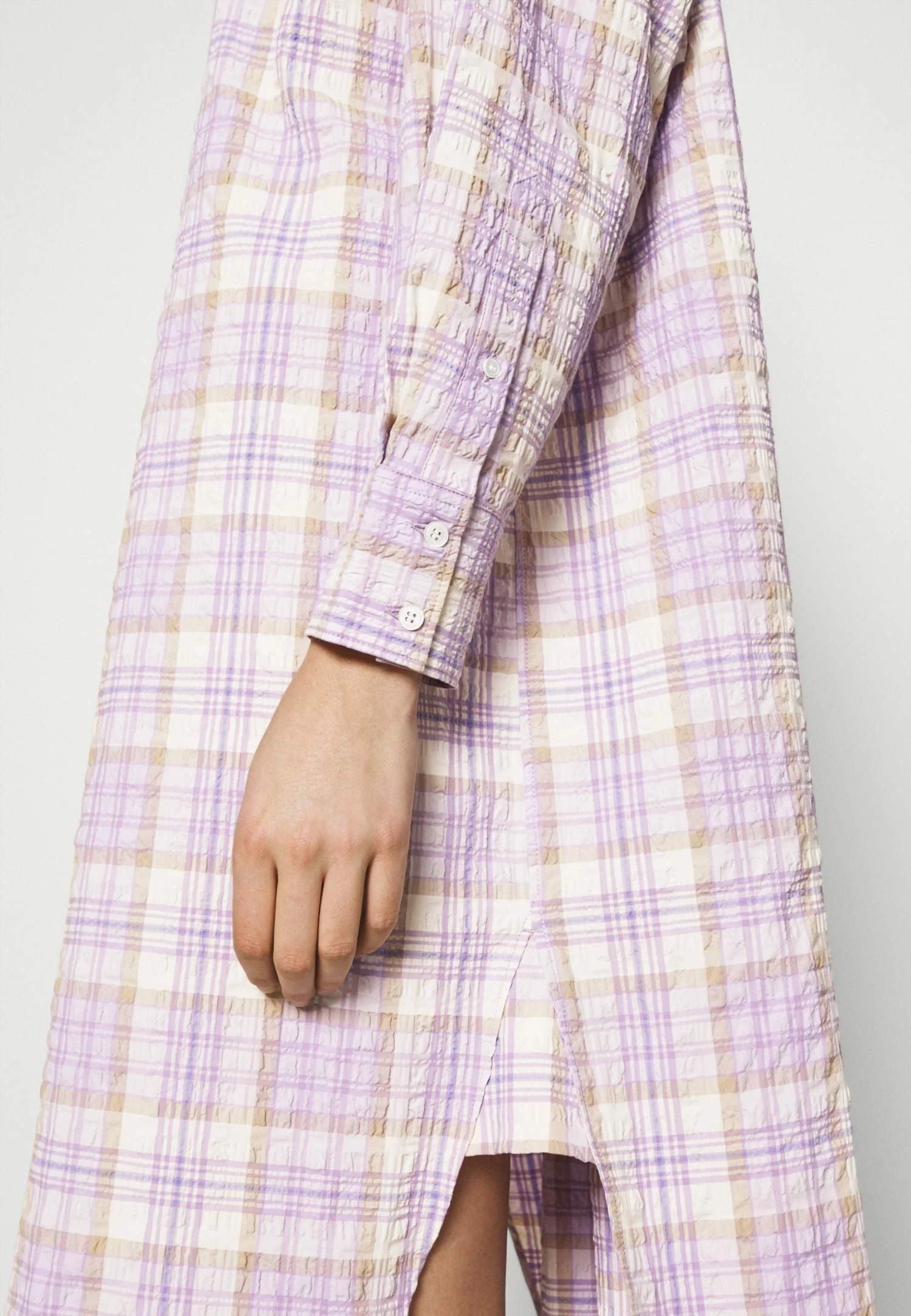 Promo 😍 Prix Cassé ARKET Robe chemise👗 dress col à revers women 🤩 8 Promo 😍 Prix Cassé ARKET Robe chemise👗 dress col à revers women 🤩 – Image 6