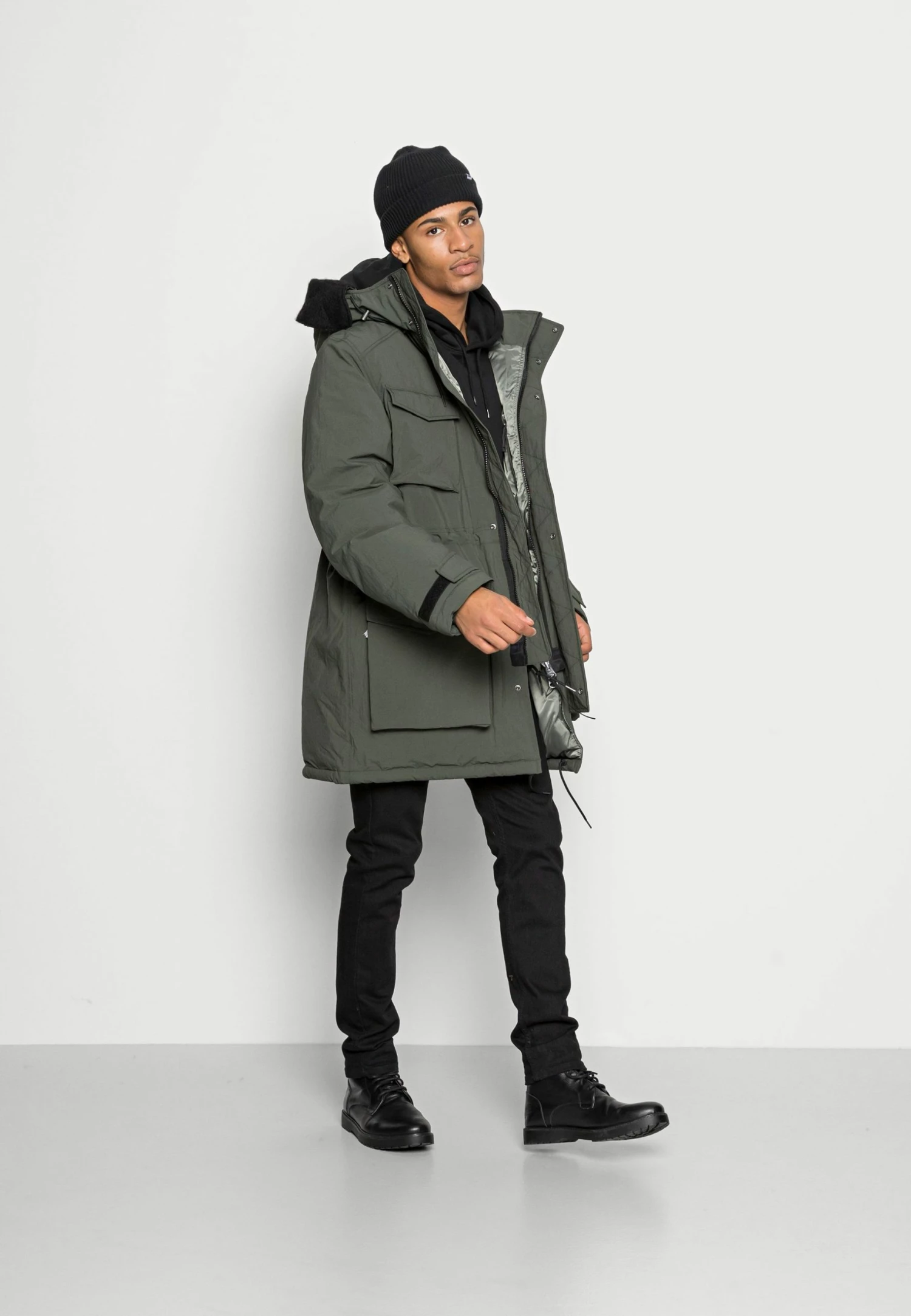 Meilleur prix 🔥 Prix Acceptable ARKET Veste d'hiver coat capuche men 💯 4 Meilleur prix 🔥 Prix Acceptable ARKET Veste d'hiver coat capuche men 💯 – Image 2